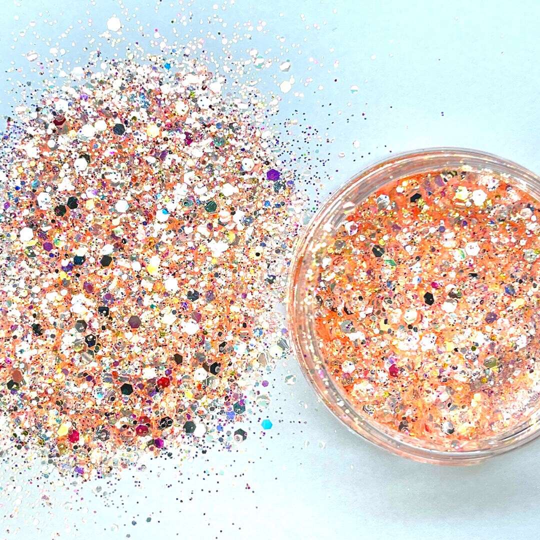I Wanna Rock Resin Rockers Exclusive Glam Metal Pixie for Poxy Chunky Glitter Mix