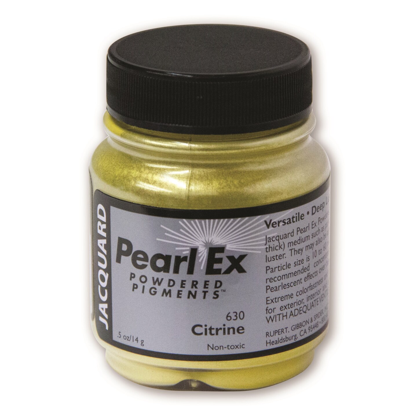 Jacquard Pearl Ex Pigment, 1/2 oz., Citrine