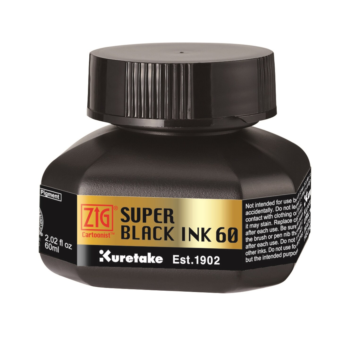 ZIG Cartoonist Ink Blck, Super Black | Michaels
