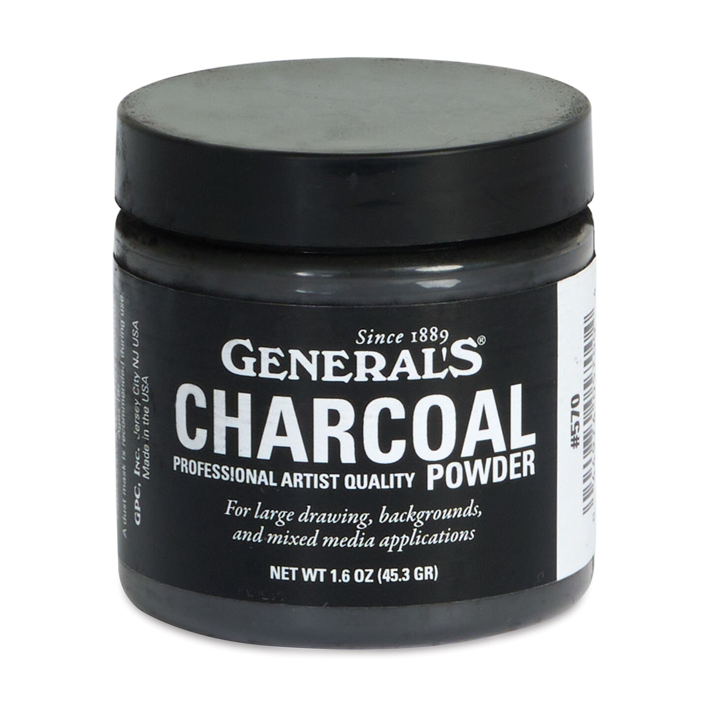 General&#x27;s Charcoal Powder - 1.6 oz