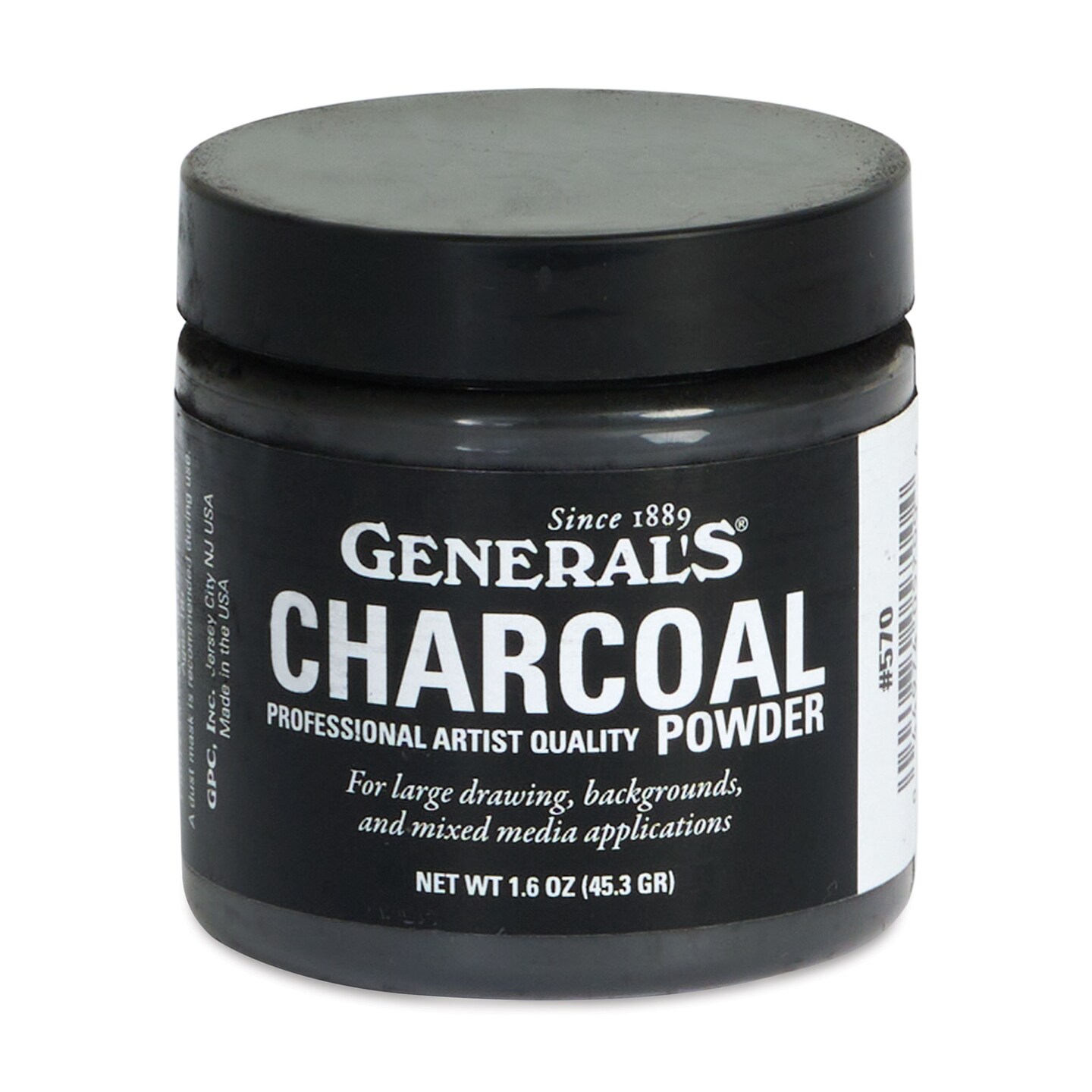 General's Charcoal Powder 1.6 oz Michaels