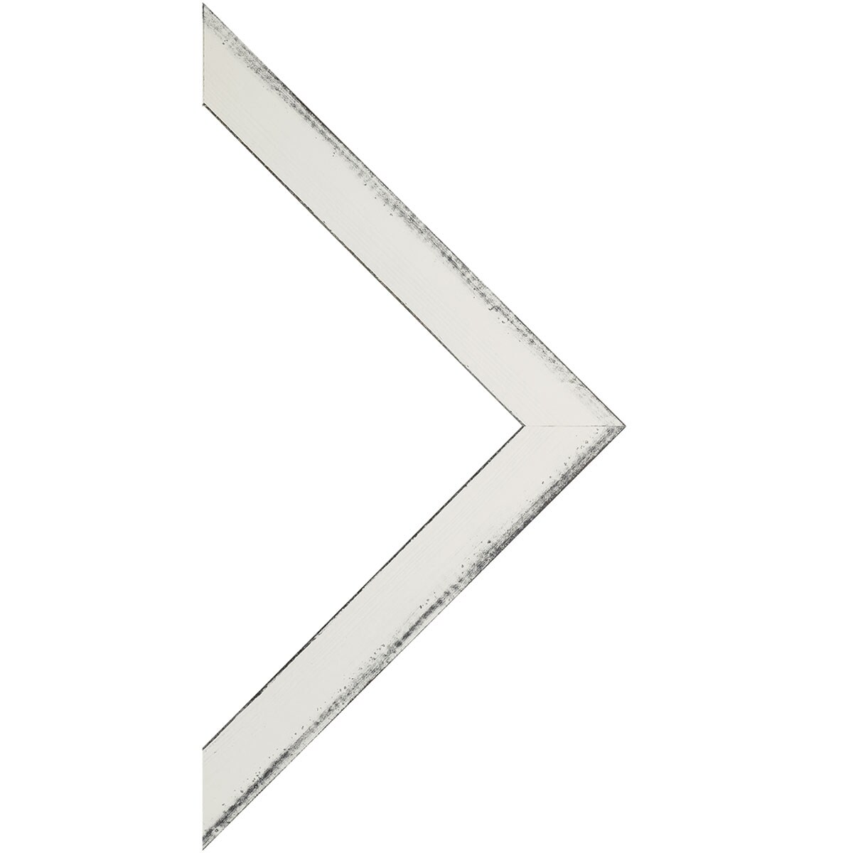 Blick Sierra Wood Frame - 12&#x22; x 16&#x22; x 1/2&#x22;, Aged White