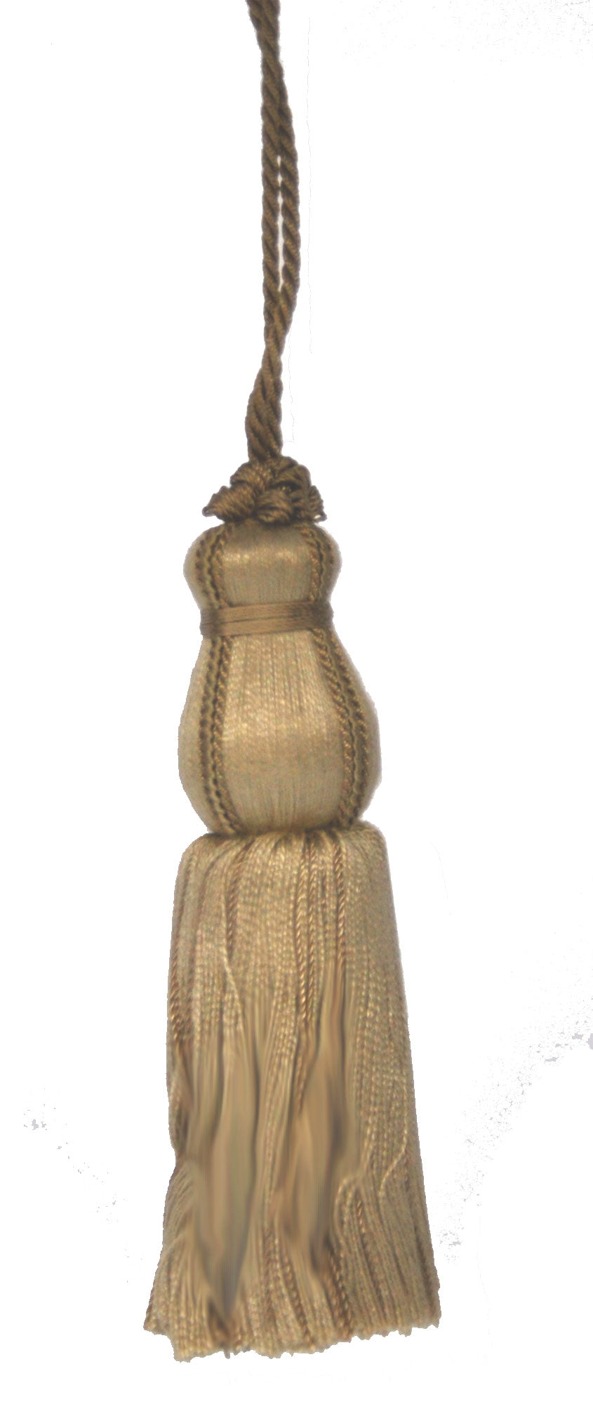 Belagio Key Tassel, 5&#x22; Long, 1 Piece, Ivory