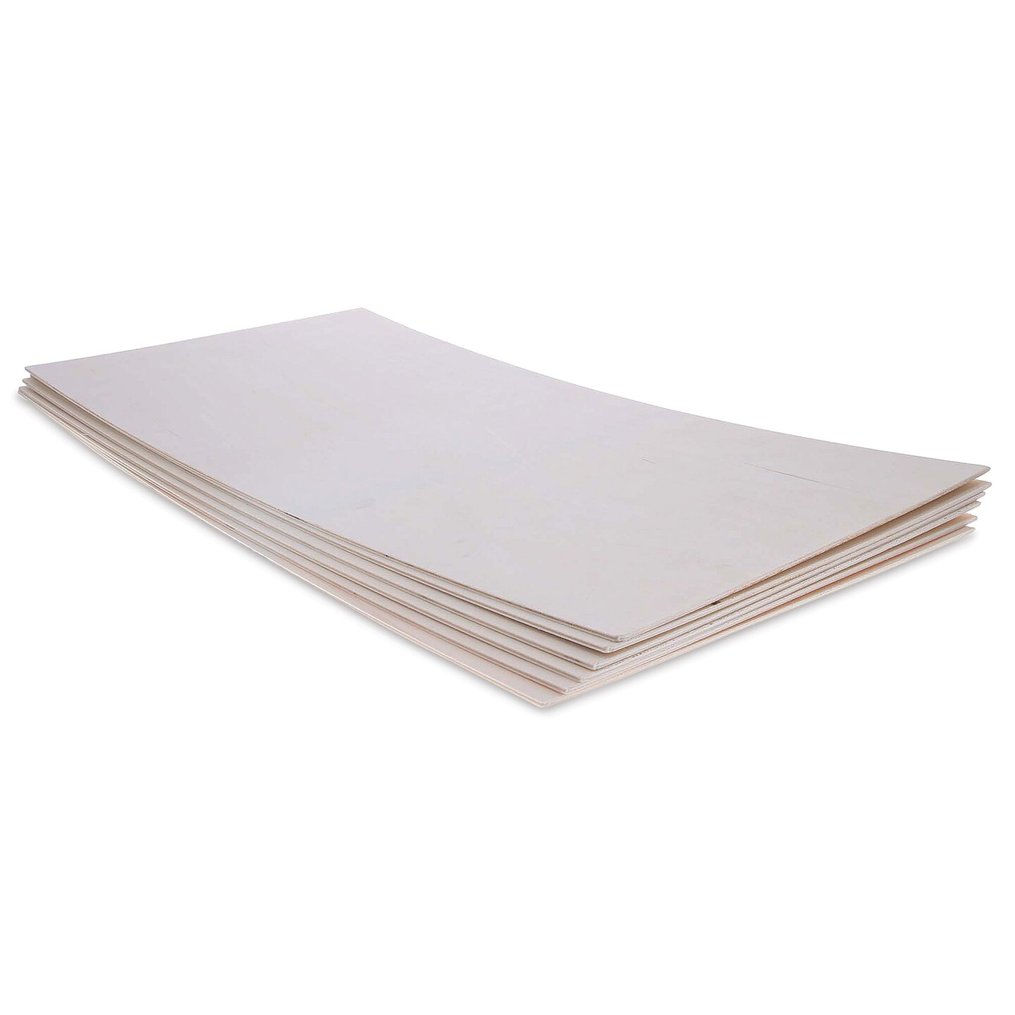 Midwest Products Aspen Birch Plywood 1/10" x 12" x 24", Set of 6