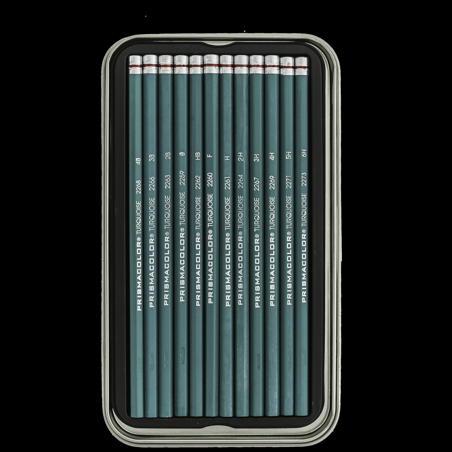 Prismacolor Premier Turquoise Graphite Sketching Pencils, Medium Leads, 12  Pack