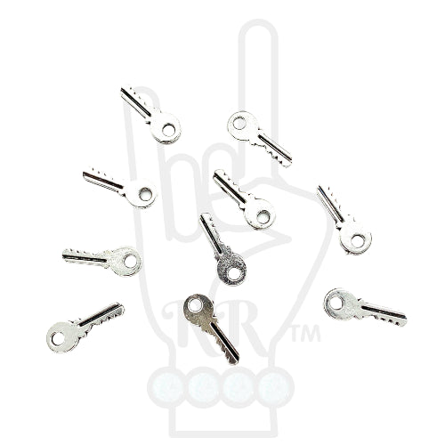 Mini Metal Diary Key Inclusions (10 Pack)