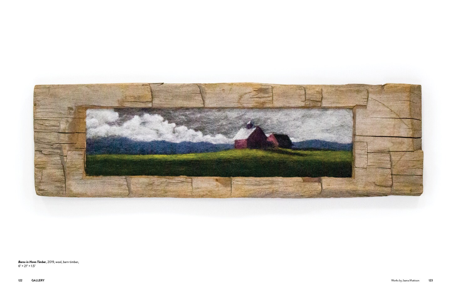 Jaana Mattson&#x27;s Landscapes in Wool: The Art of Needle Felting