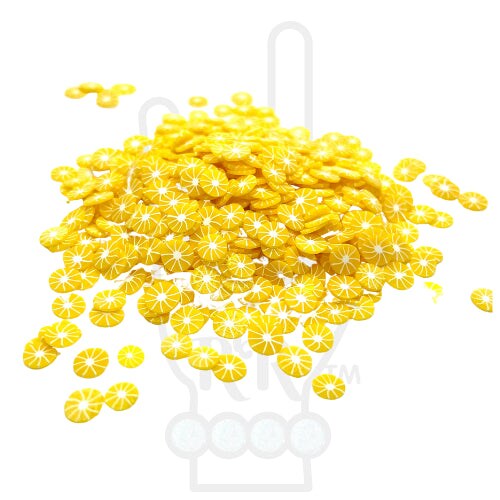 Pineapple Slices Polymer Clay Pieces for Epoxy and UV Resin Art