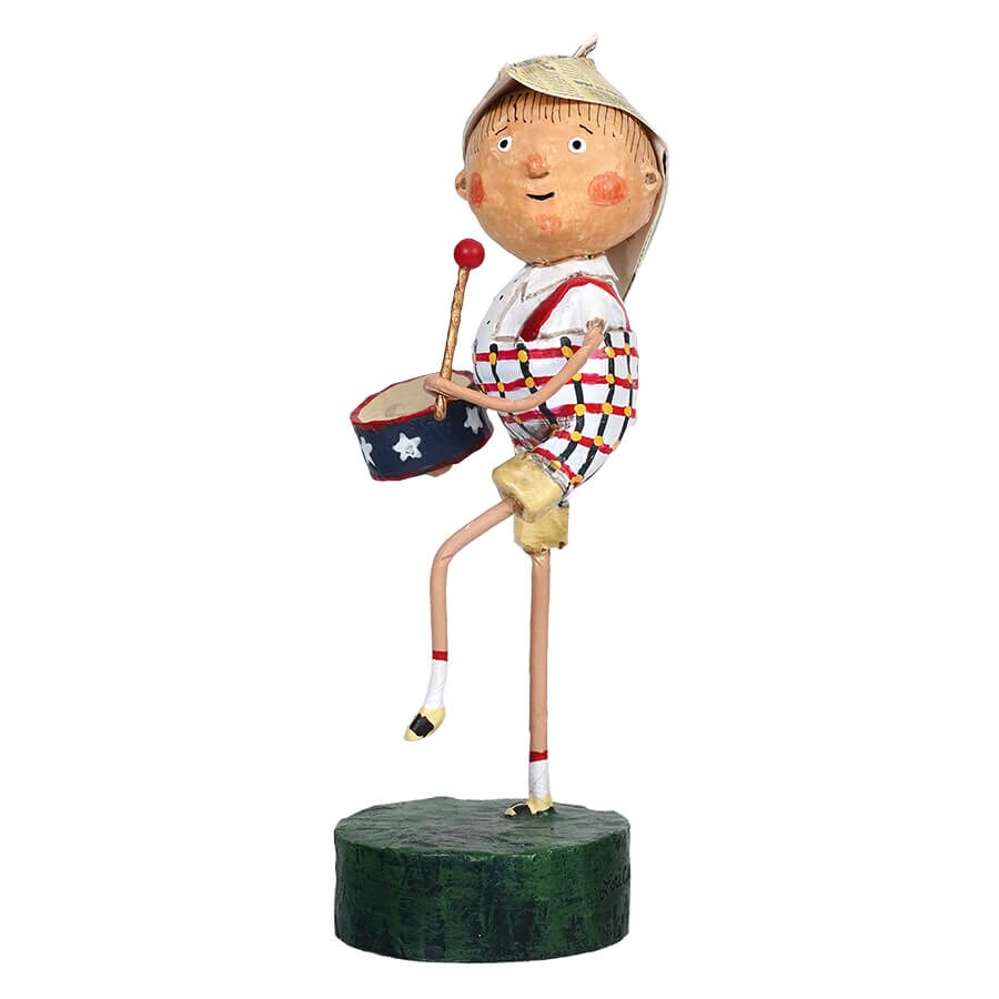Lori Mitchell Independence Day Collection: Little Patriotic Boy Figurine