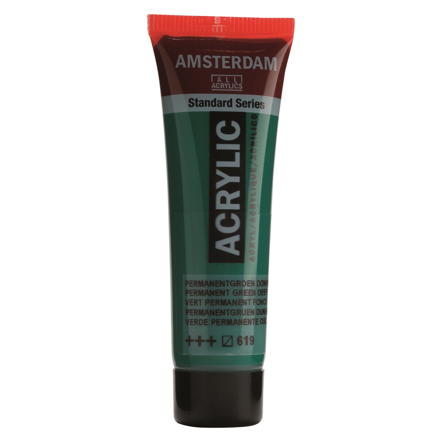 Amsterdam Standard Series Acrylic Paint, 20ml, Permanent Green Deep