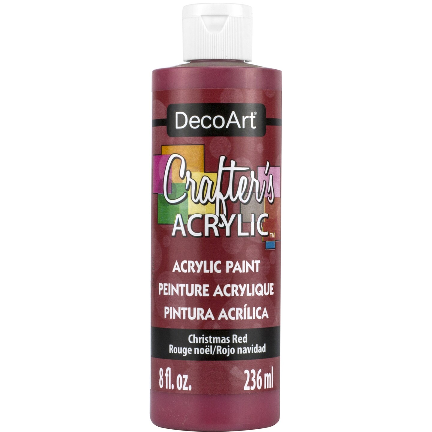 CRAFTR ACYL 8OZ CHRISTMAS RED