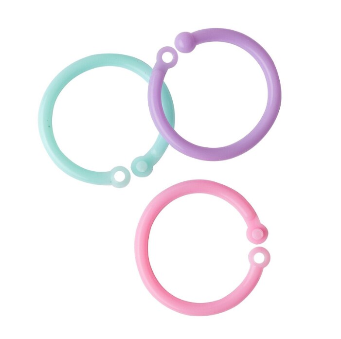 We R Memory Keepers Cinch Plastic Loop Binding 24/Pkg-Pink,Lilac &#x26; Blue 60000609 by American Crafts