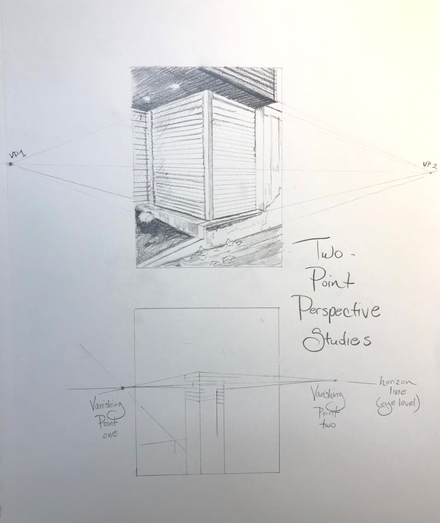 Drawing 2-Point Perspective – T. Rowe Price Career and Innovation