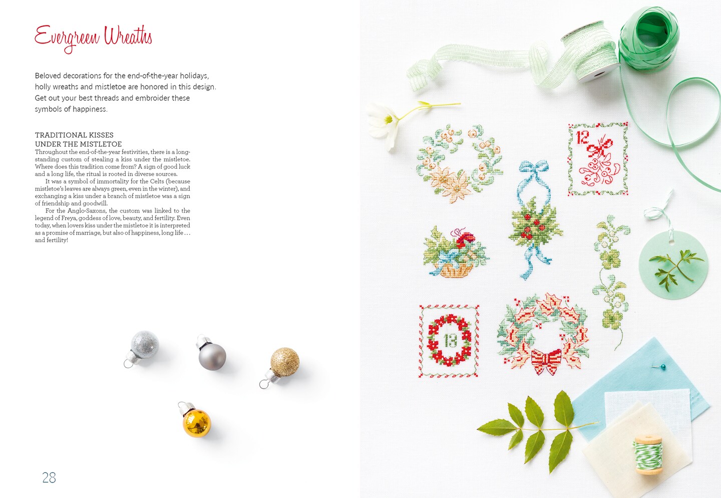 The Magic of Christmas to Cross Stitch: French Charm for Your Stitchwork