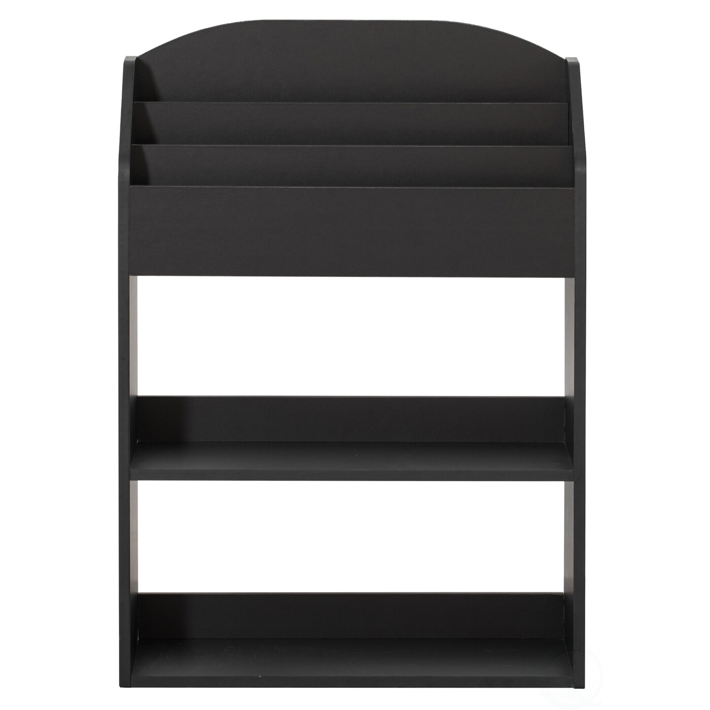 Modern Wooden Storage Bookcase with Shelf, Playroom Bedroom Living and Office