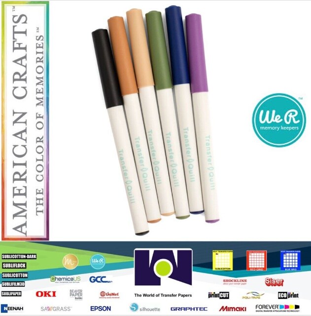 Transfer Quill PEN - Heat Transfer Earth - We R Memory Keepers 661008