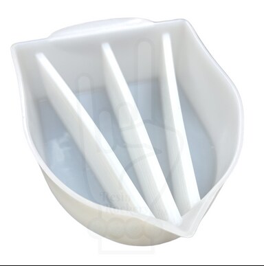 Extra Large Flexible Dirty Pour Reusable Split Silicone Cup With Spout for Epoxy and UV Resin Art