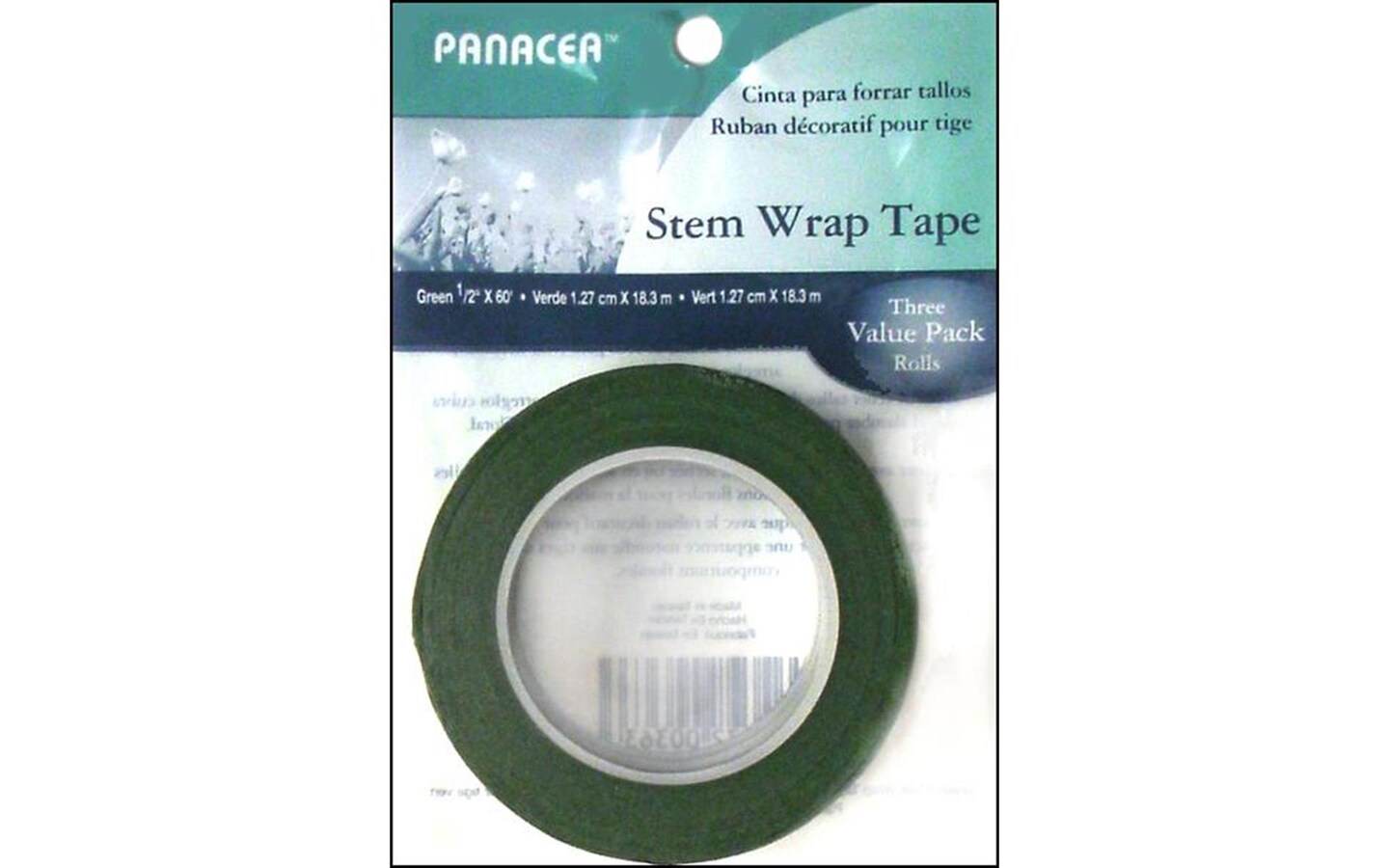 Panacea Green Stem Wrap Tape (Pack of 3)