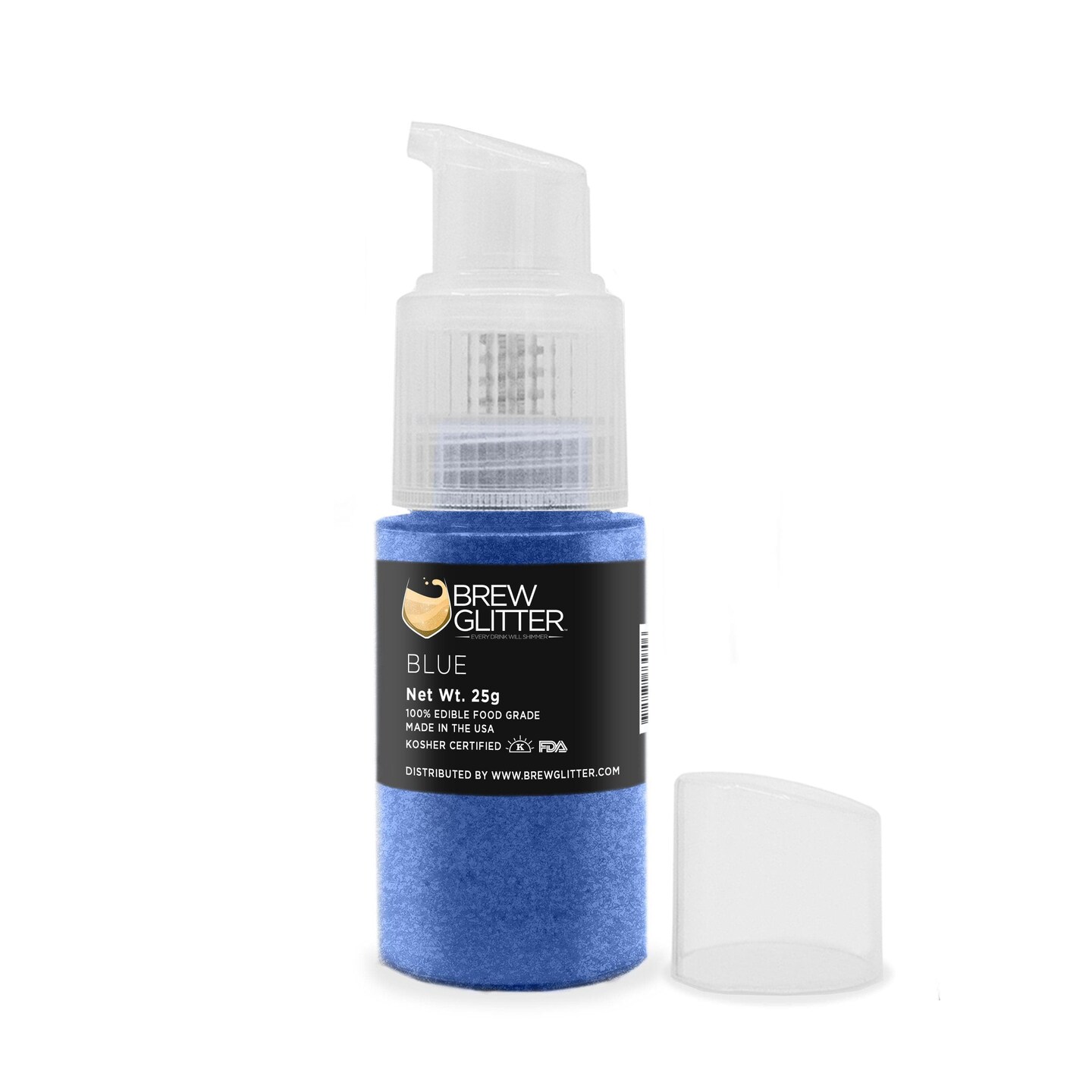 Blue Edible Glitter Spray Pump, Brew Glitter®