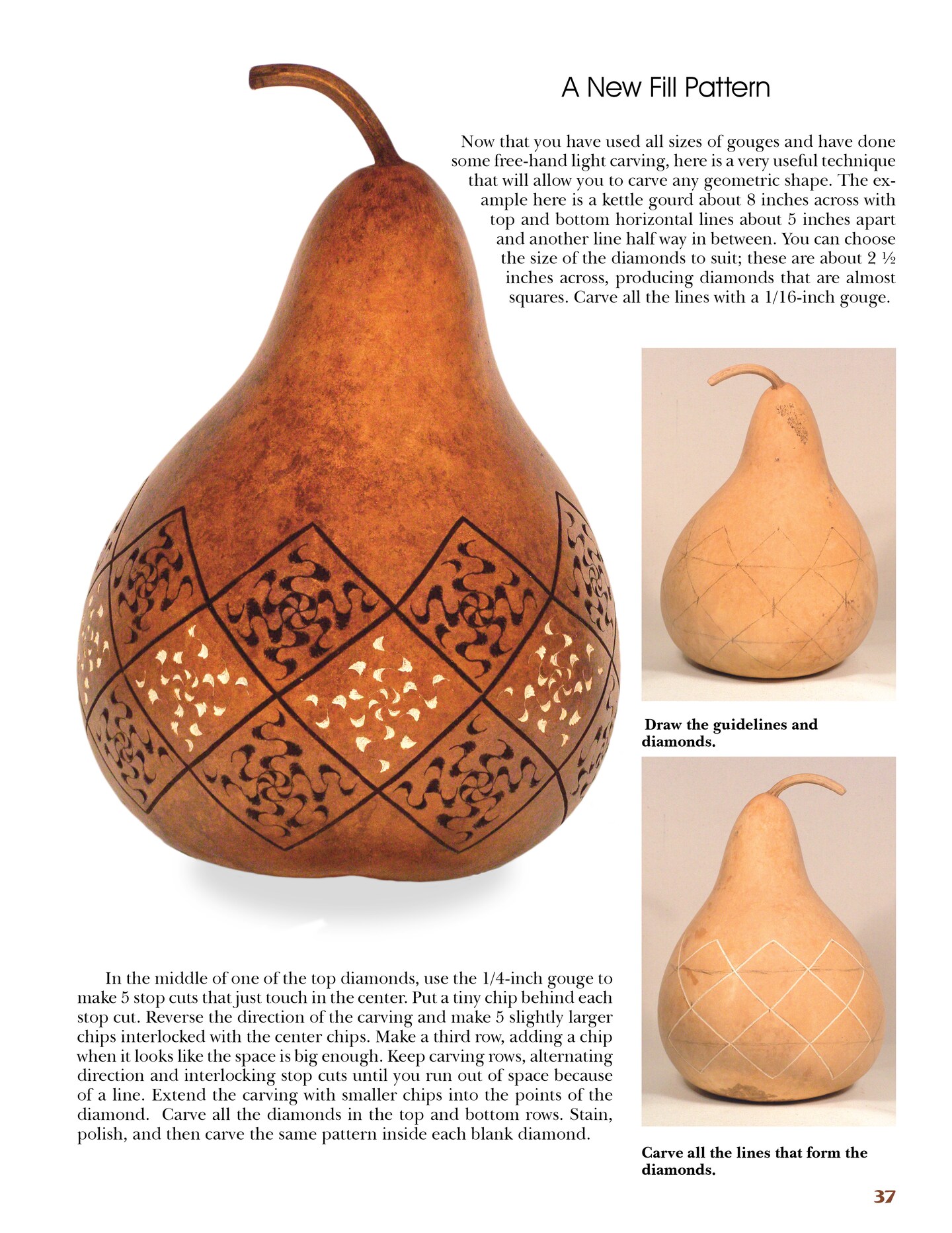 Chip-Carving Gourds
