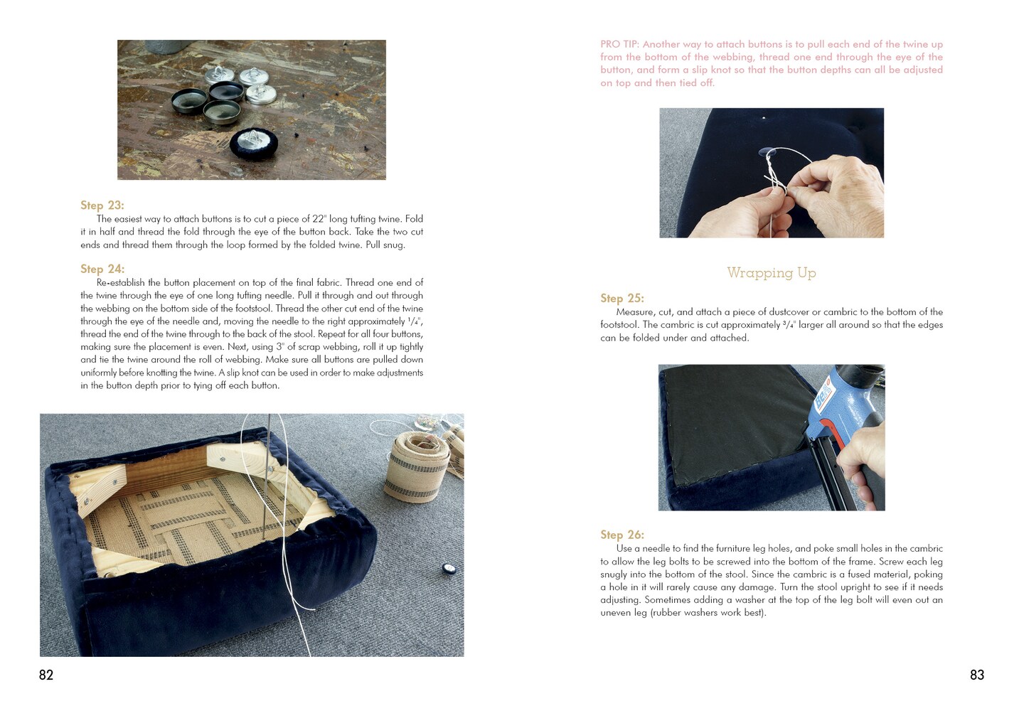 The Little Upholstery Book
