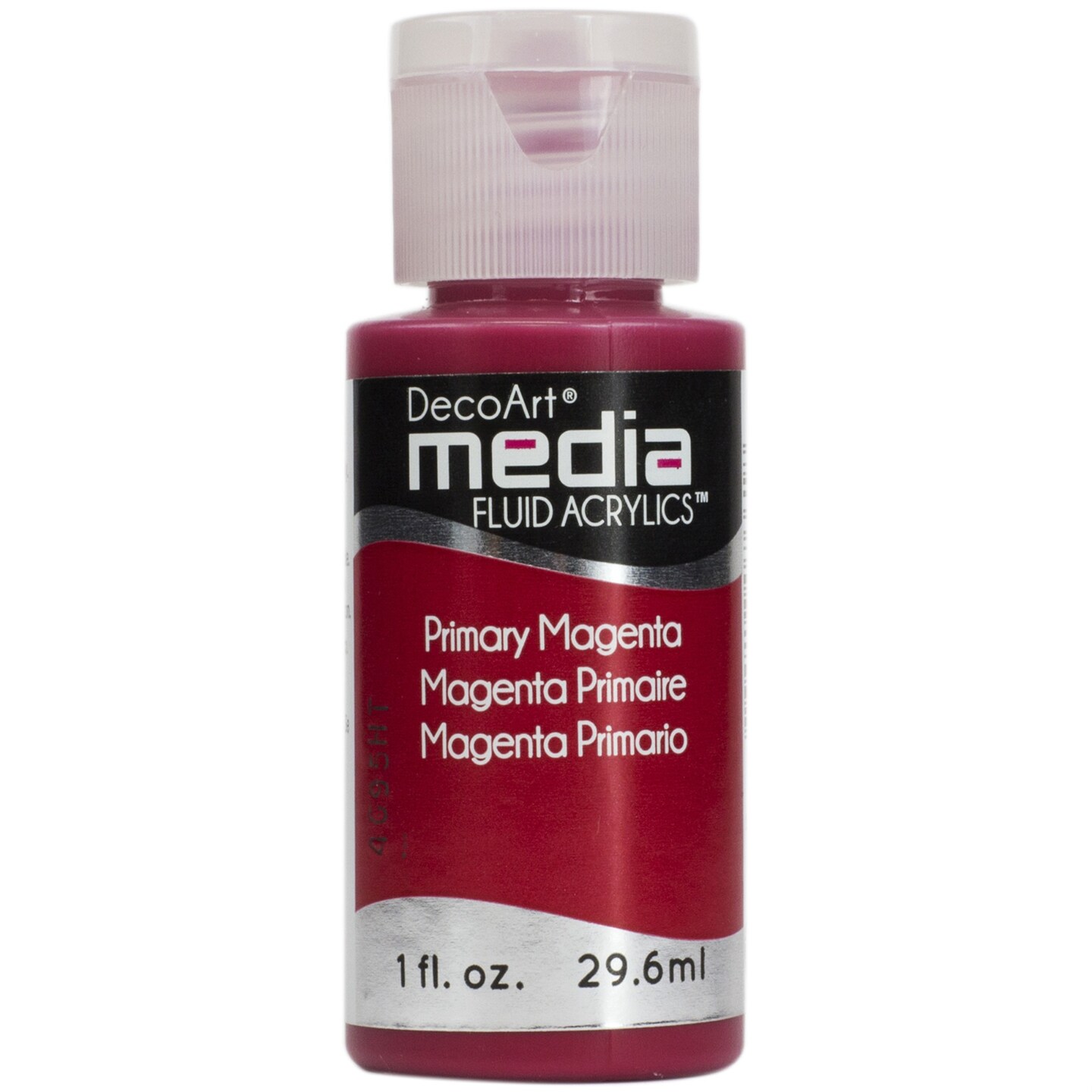 DecoArt Media Fluid Acrylic Paint, 1 oz., Primary Magenta (Series 4)