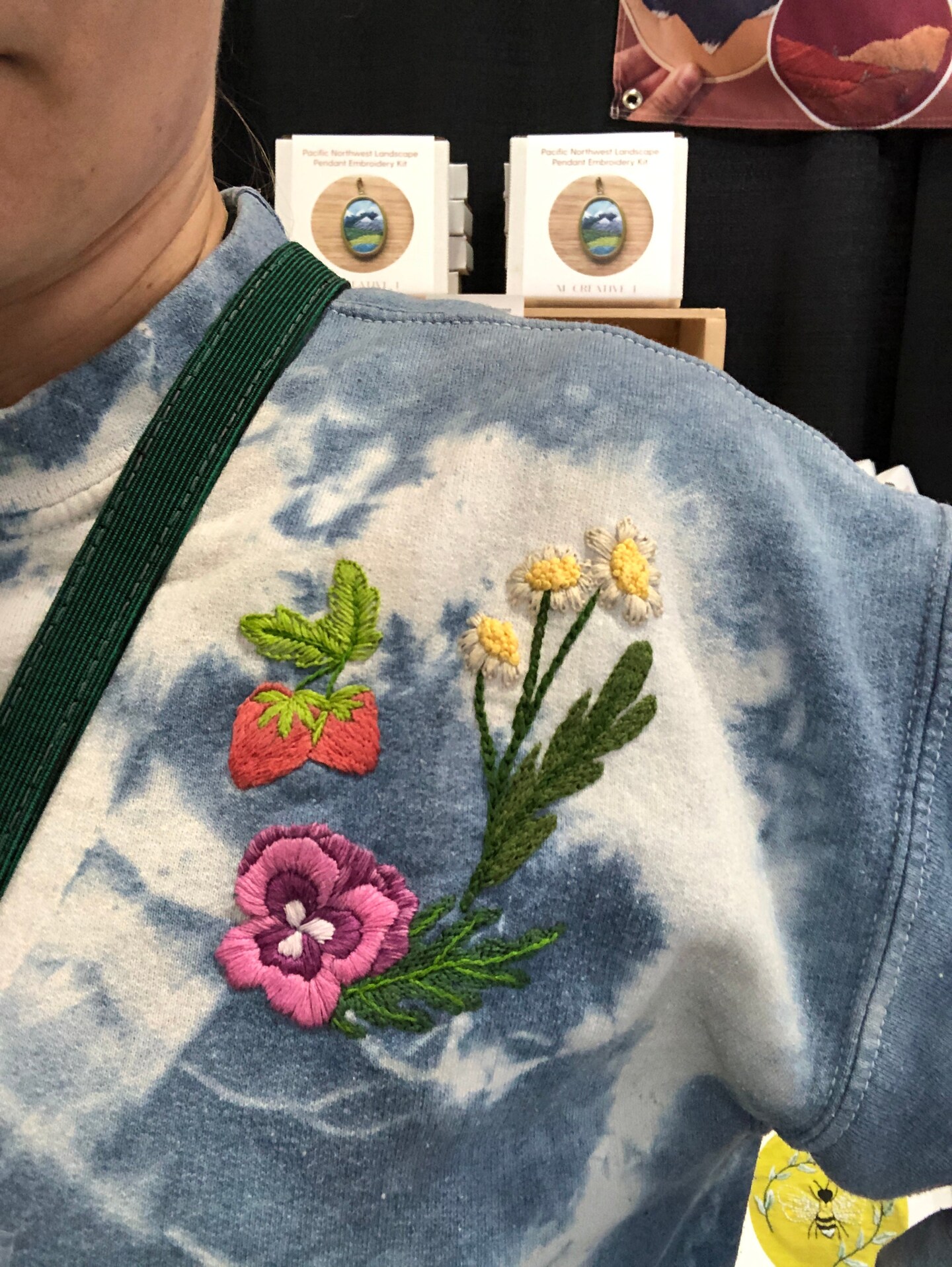 MCreativeJ Forest Forage - Peel Stick and Stitch Hand Embroidery Patterns