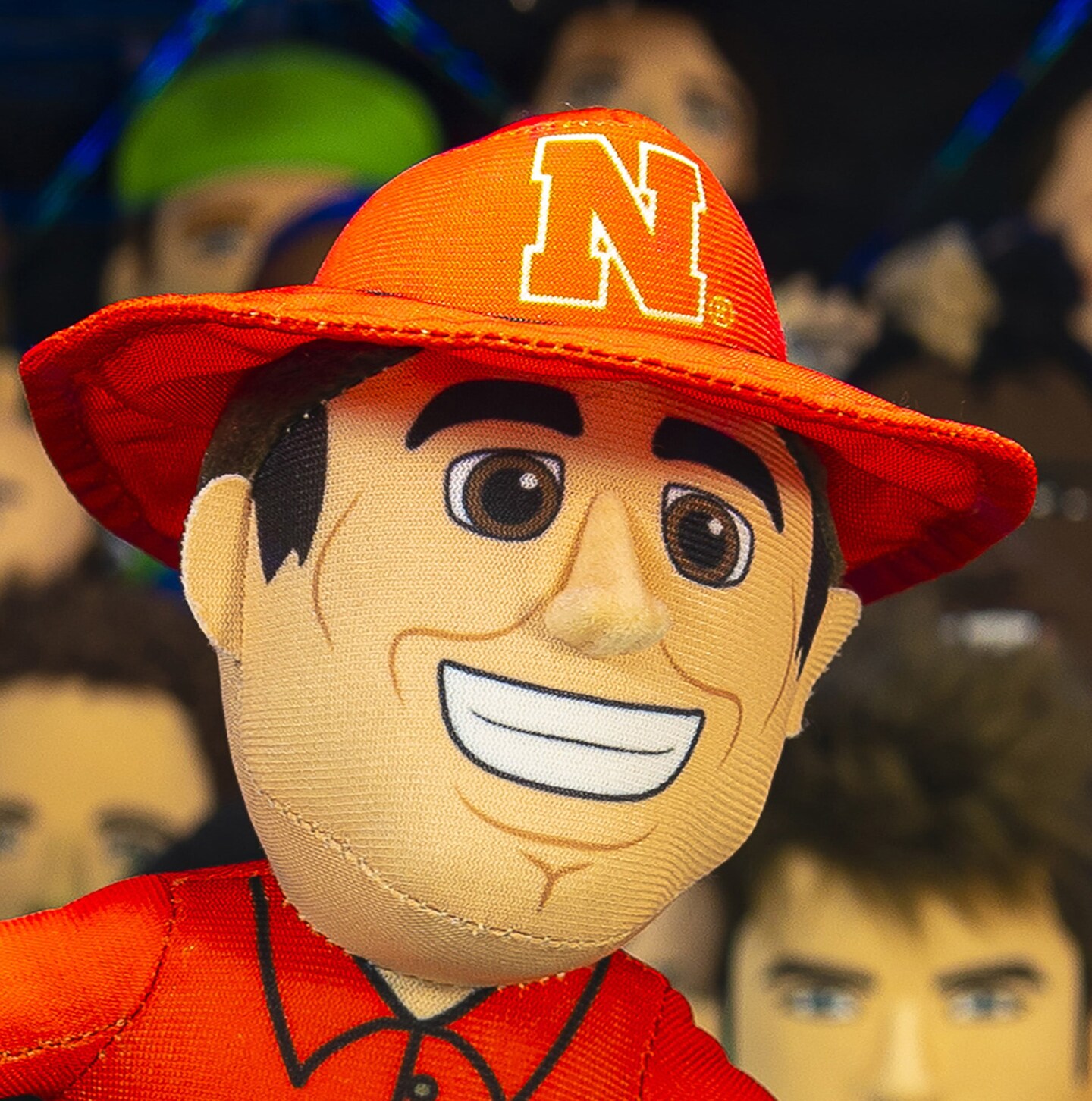 Bleacher Creatures Nebraska Huskers Herbie 10&#x22; Mascot Plush Figure