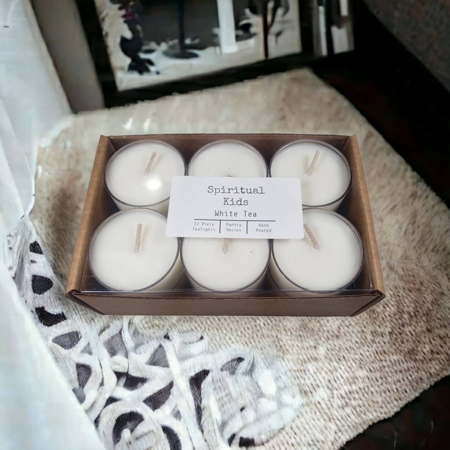 White Tea Natural Soy Wax Tealights Hand Poured with Fragrant/Essential Oils | Christmas Gift | Birthday Gift | Wedding Favors | Relaxing |