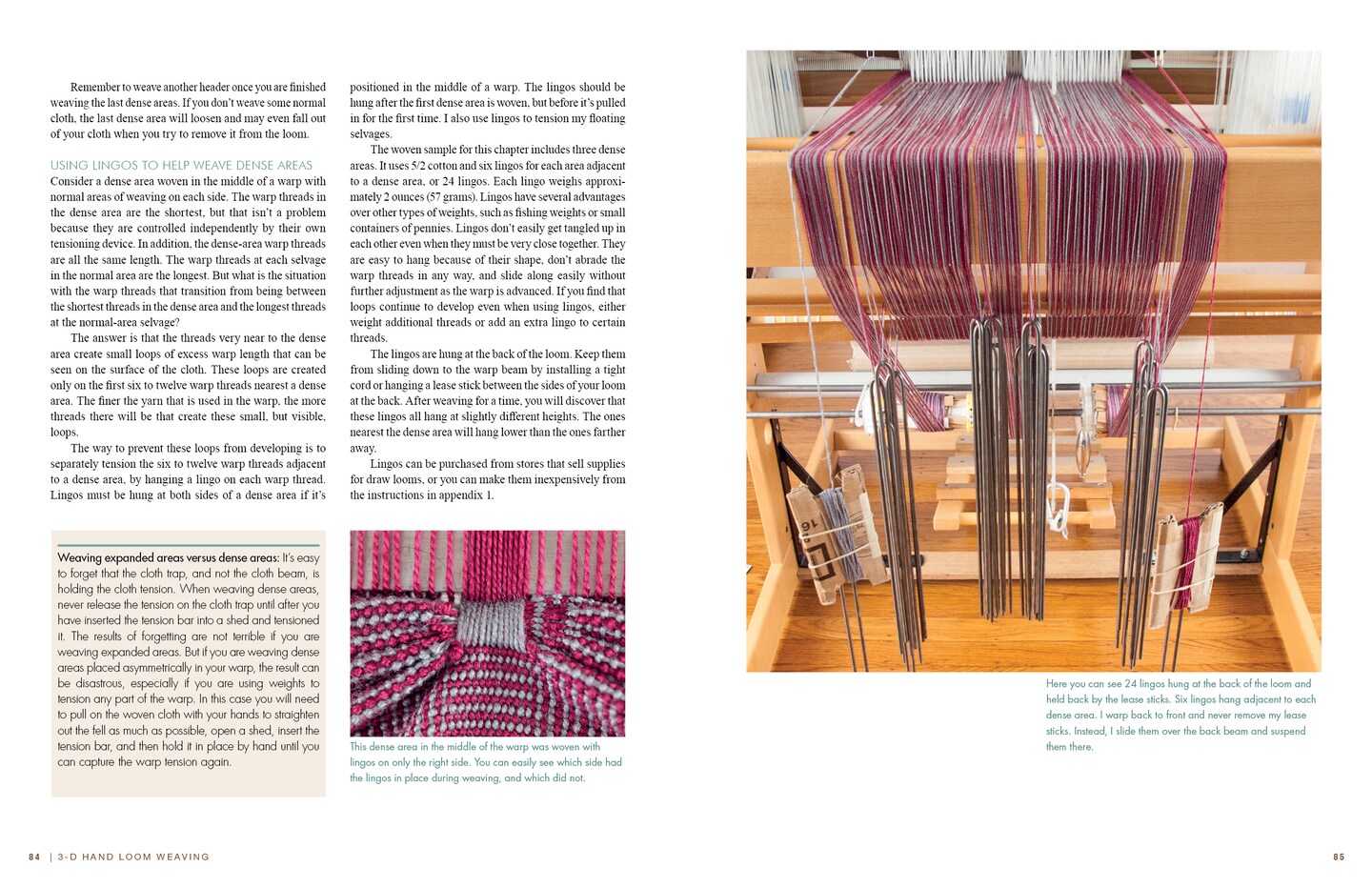 3-D Hand Loom Weaving