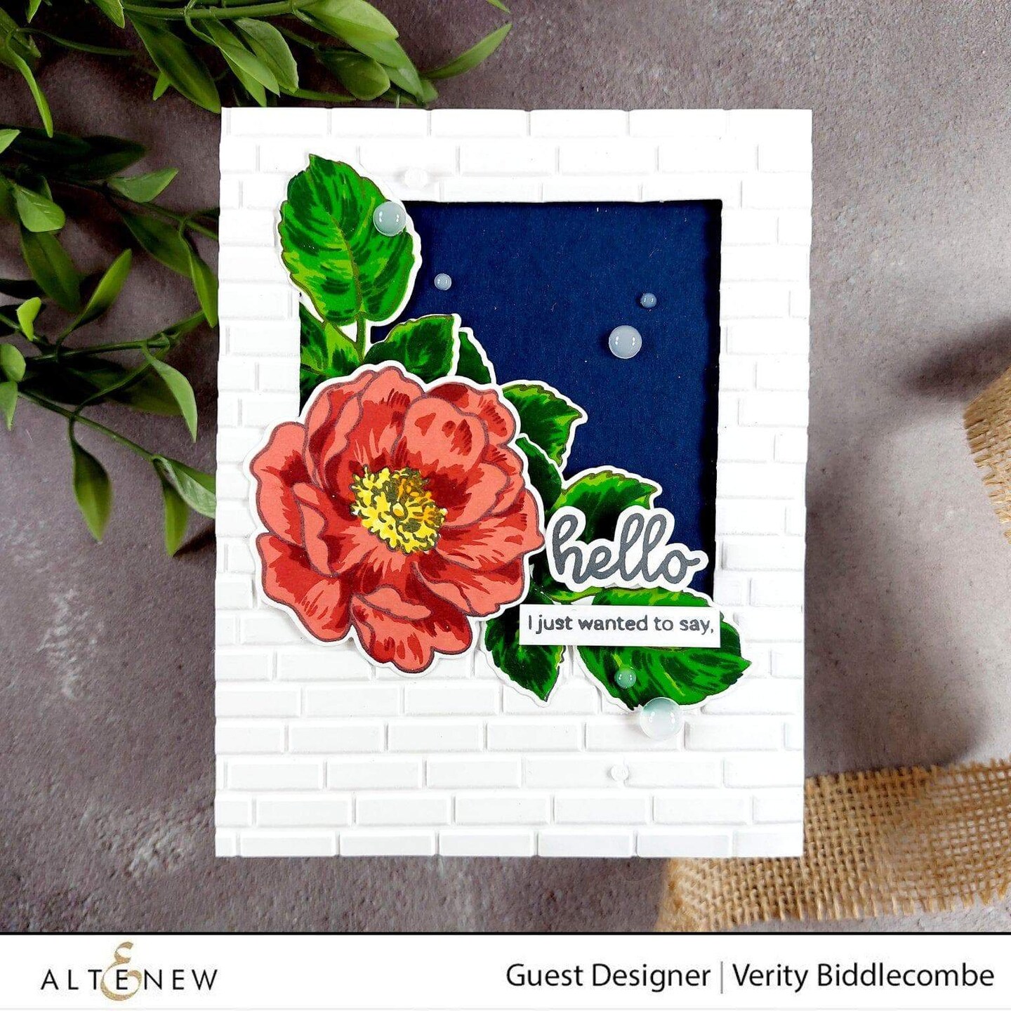 Brick Wall 3D Embossing Folder
