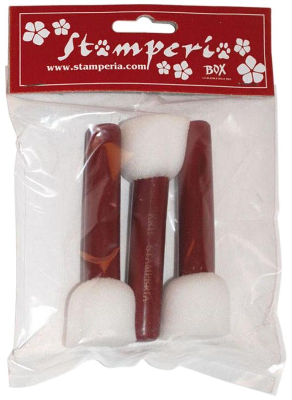 Stamperia Sponge Brush 3/Pkg