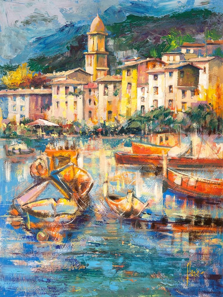 Colori di Portofino Poster Print by Florio Luigi - Item # VARPDX3LR4780