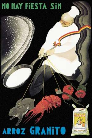 Cooks: No Hay Fiesta Sin Arroz Granito Poster Print by Anonymous - Item # VARPDX454879