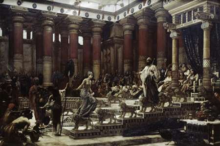 The Visit of The Queen of Sheba To King Solomon Poster Print by Edward John Poynter - Item # VARPDX279482