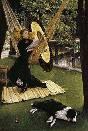 The Hammock Poster Print by James Jacques Tissot - Item # VARPDX267409