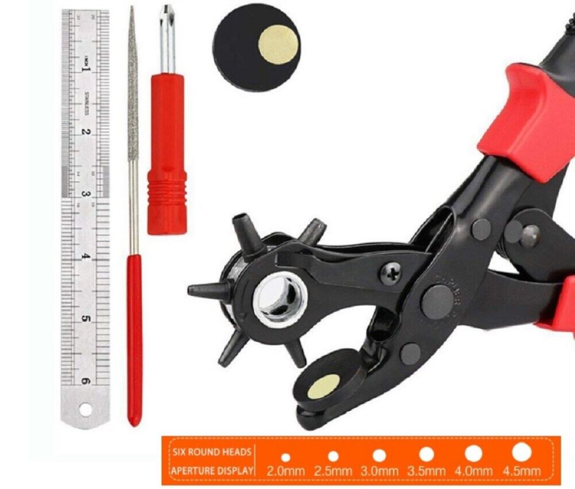 Kitcheniva 10&#x22; Heavy Duty Leather Hole Puncher