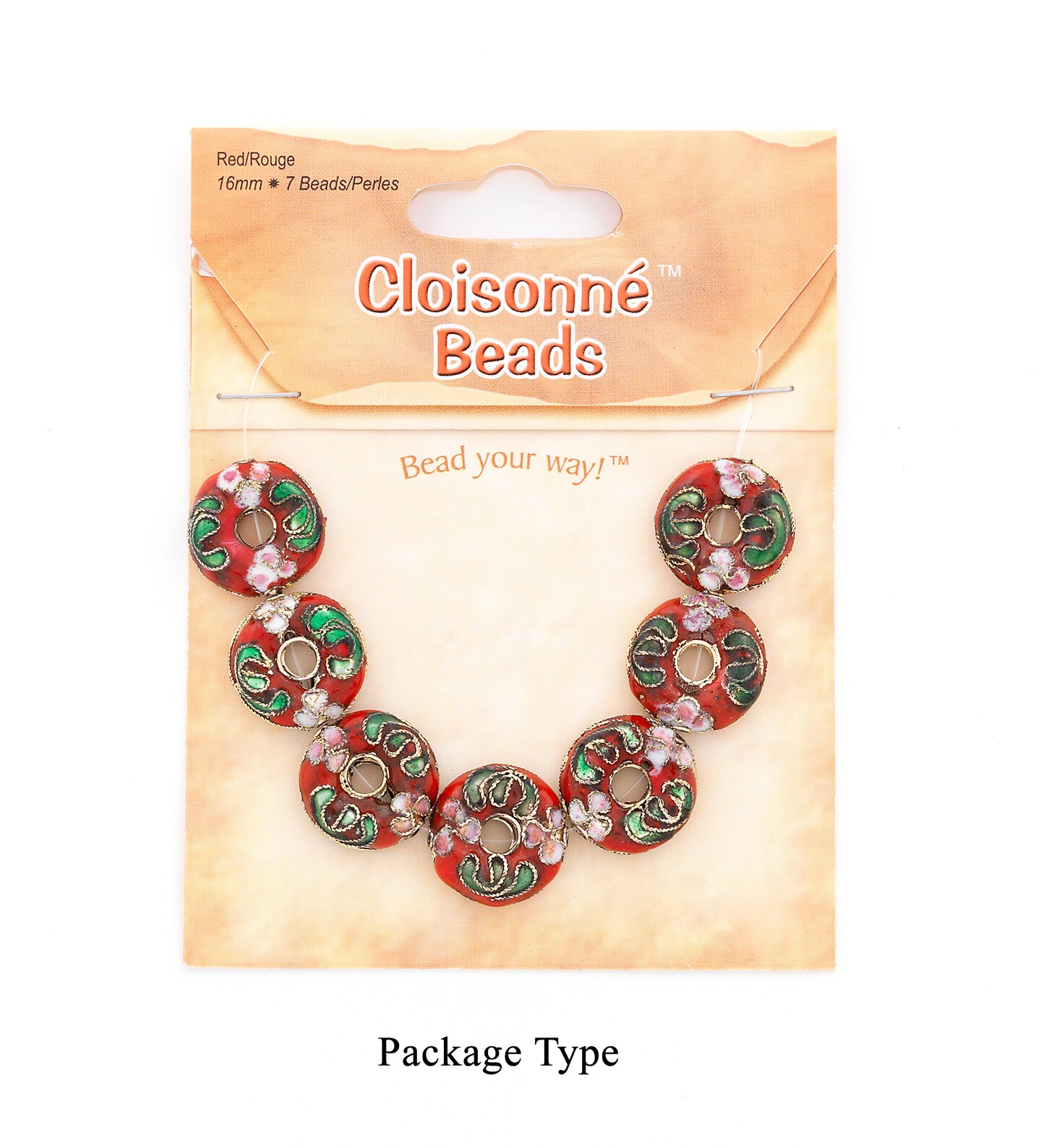 Vintage Hand Painted Classic Cloisonne Bead Value Pack