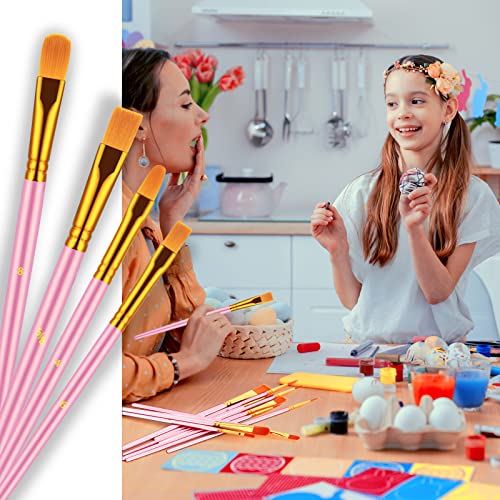 Paint Brushes Set, 2Pack 20 Pcs Paint Brushes for Acrylic Painting, Oil  Watercolor Acrylic Paint Brush, Artist Paintbrushes for Body Face Rock  Canvas, Kids Adult Drawing Supplies 