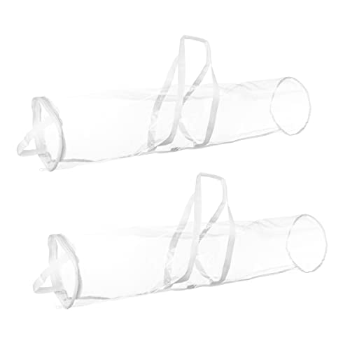 Gift Wrap Storage Bags Holds 40-Inch Rolls of Paper-2 Pack, Clear,X-Large