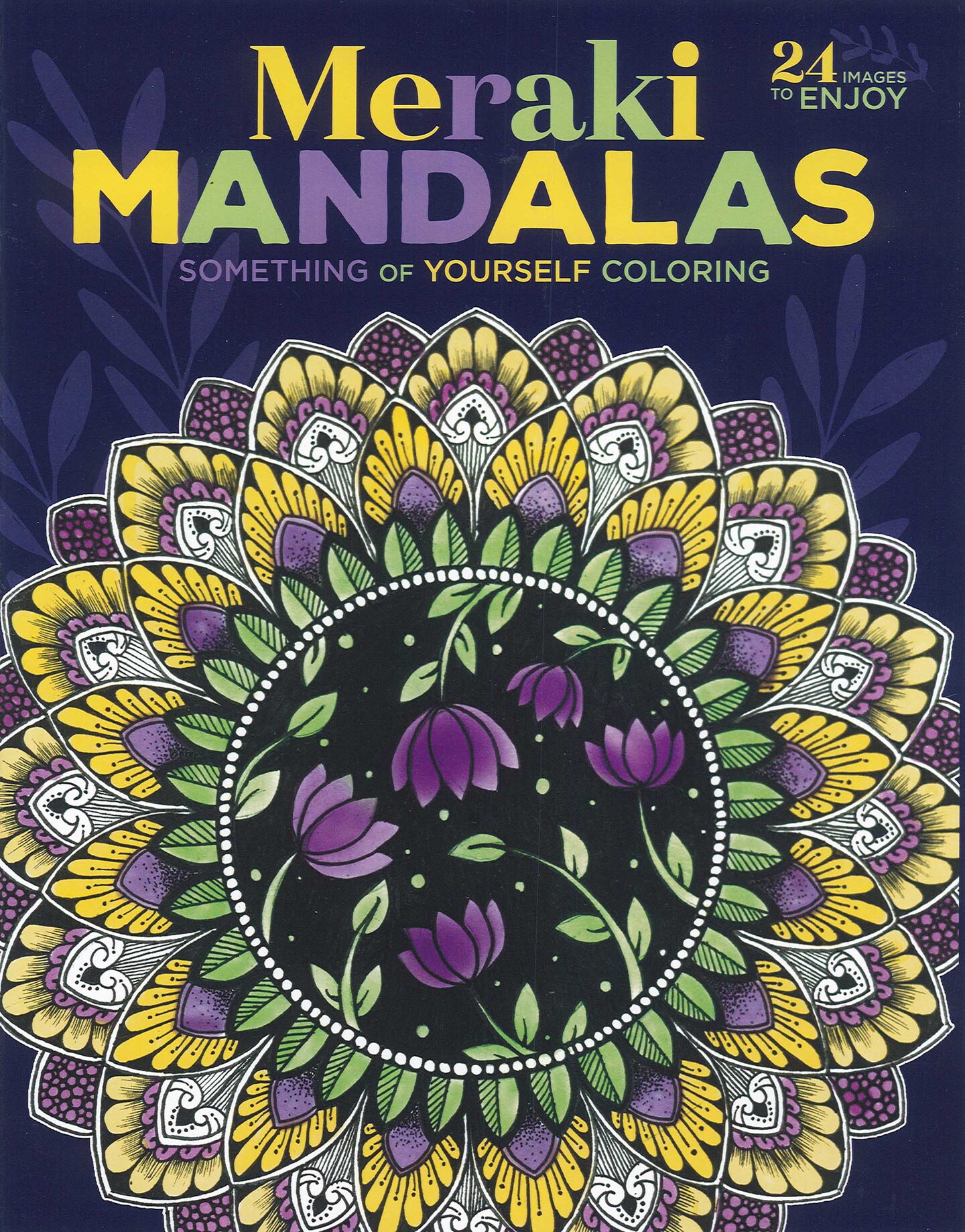 Leisure Arts Meraki Mandalas Coloring Book