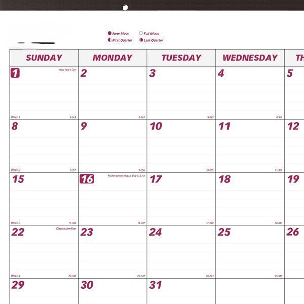 Brownline 17x22 Inches Premium Calendar for Home and Office Desk Pad