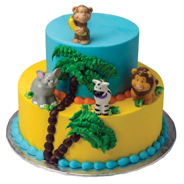 Safari Friends DecoSet Cake Decoration