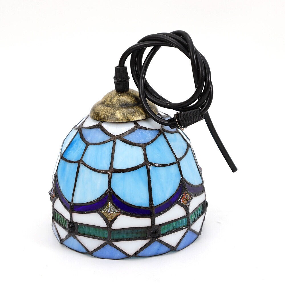 Kitcheniva MultiColor Ceiling Pendant Light Tiffany Stained Glass