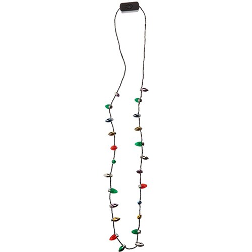 2Pcs Christmas Light Up Bulb Necklace Kids Adults Wearable Lights Jewelry  Holiday Decor Party Favor - Walmart.com