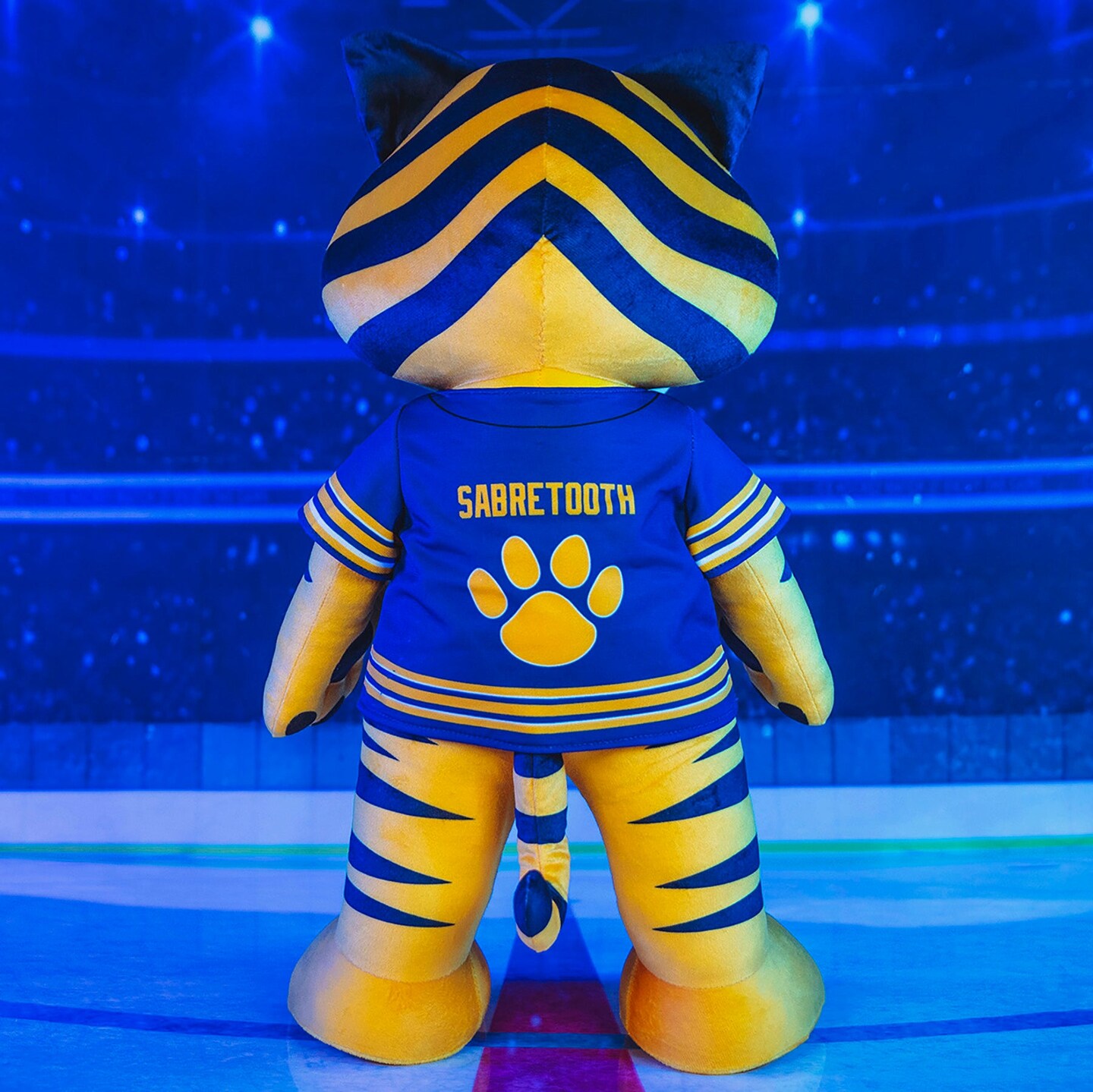 Bleacher Creatures Buffalo Sabres Sabretooth 20" Jumbo Mascot Plush Figure (Blue Uniform)