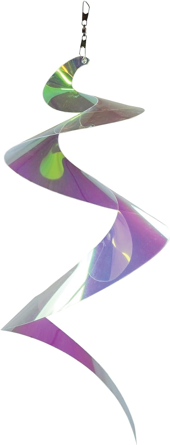 30-inch Iridescent Twister Tail