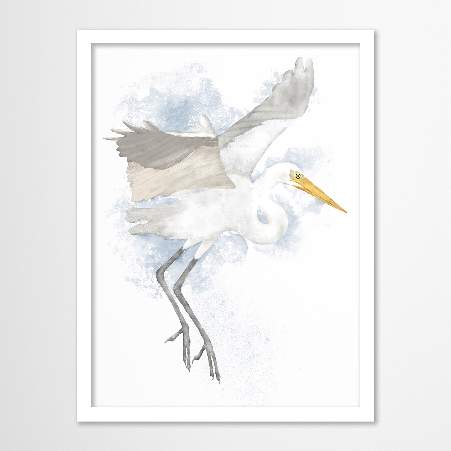 Coastal Heron Ii by World Art Group  Framed Print - Americanflat