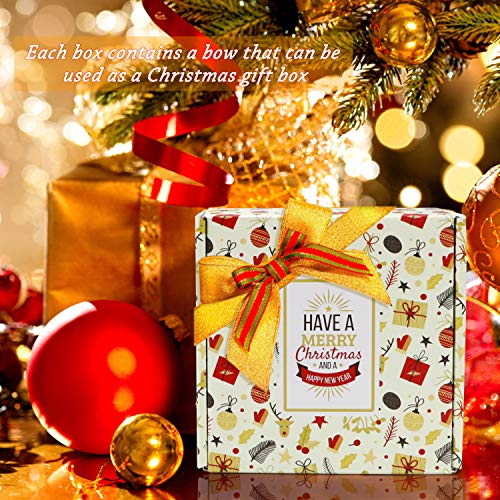 4 Pack Scented Candle Gifts for Women,  4.4 oz Aromatherapy Candles, Stress Relief Gifts for Girlfriend, Teacher, Mom, Anniversary, Birthday (Christmas)