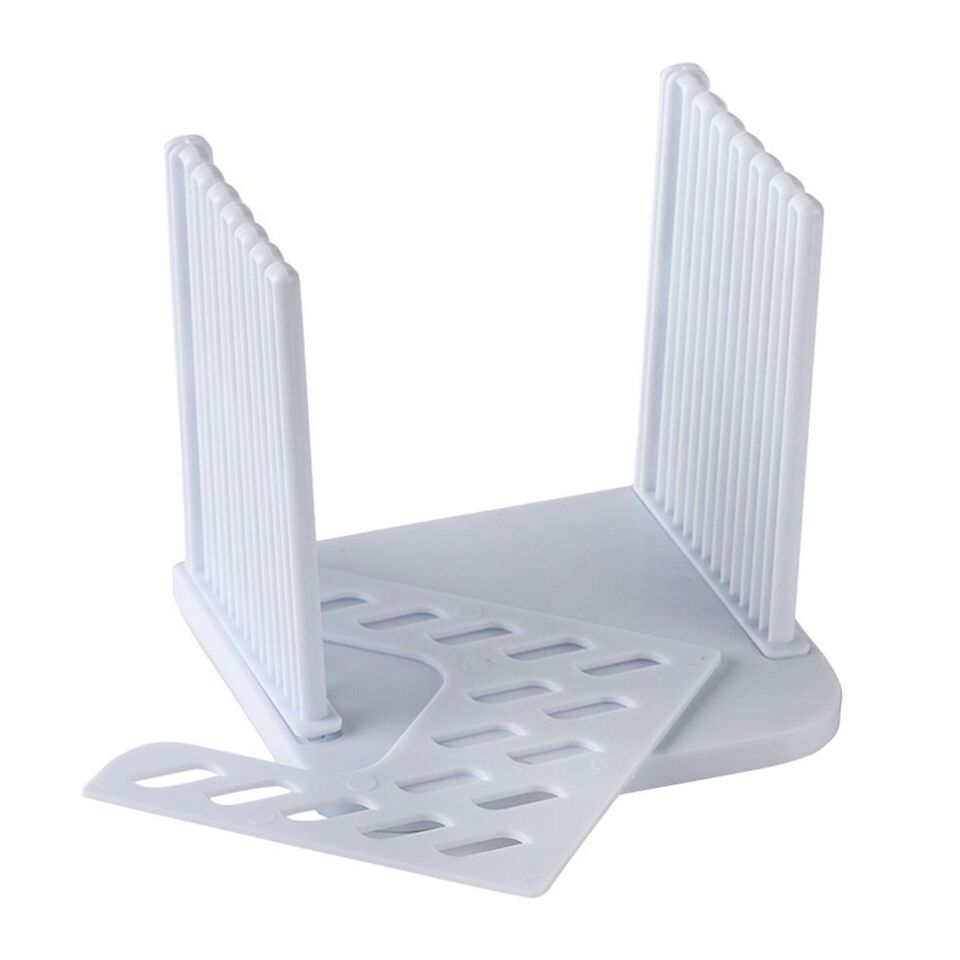 Adjustable ,Bread Loaf Slicer Guide Kitchen Fold-able.